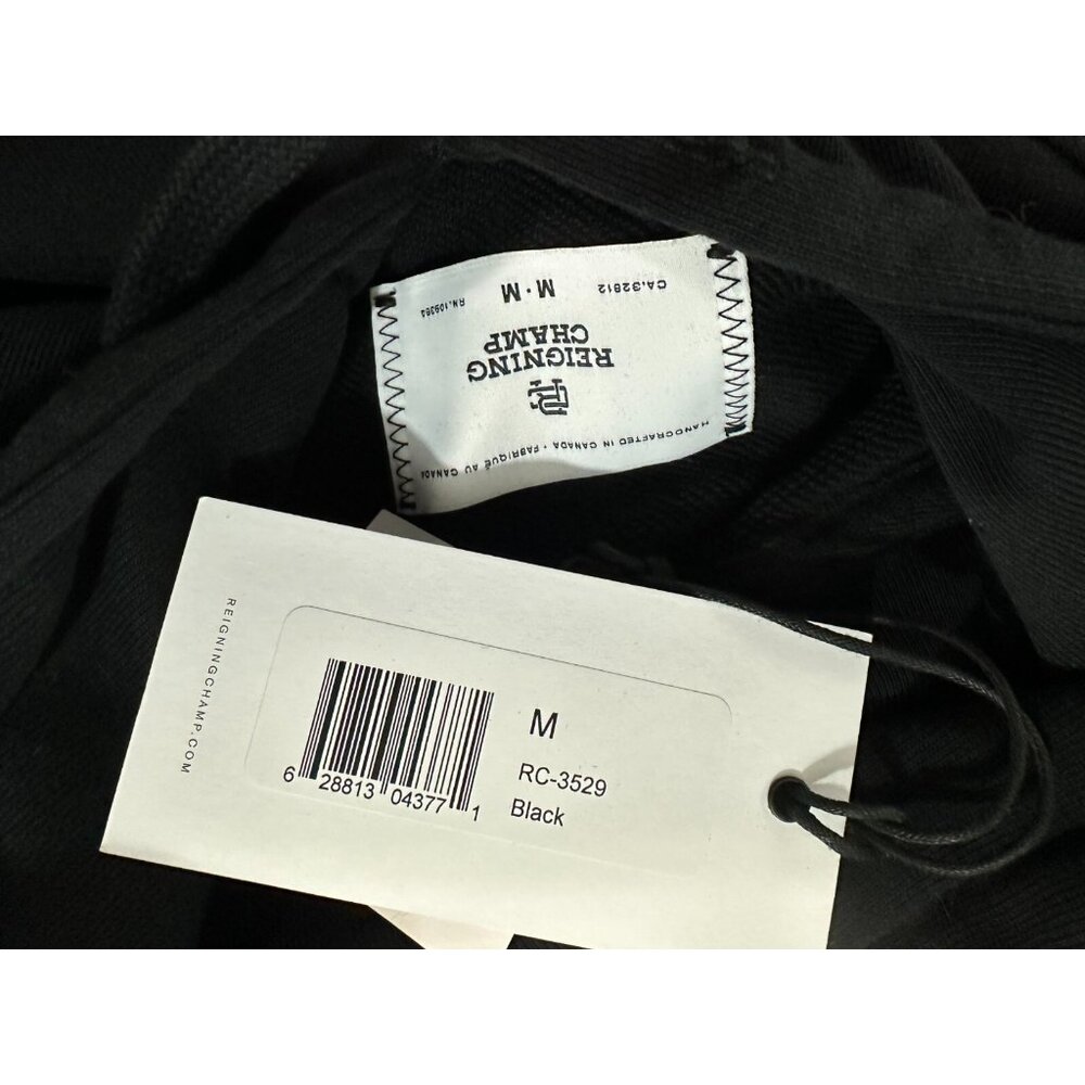 Reigning Champ nasville 2024 project Hoodie Size M Black NWT - Picture 3 of 7